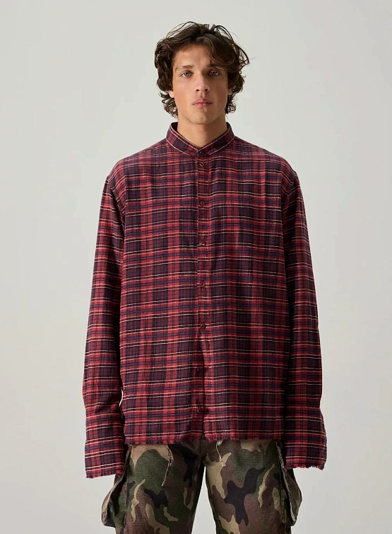 Рубашка 424 Flannel Embroidered Red