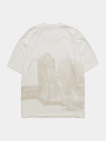 Футболка WARREN LOTAS Plead T-Shirt Ecru