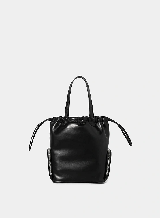 Сумка JUUN.J Leather Bucket Bag-Black