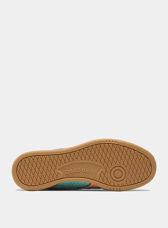 Кеды Reebok Club C Grounds UK Ai Aqua/Sunkissed Orange/Gum