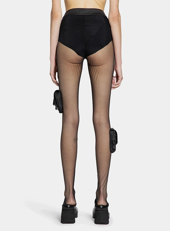 Женские колготки Coperni Cargo Tights Grey