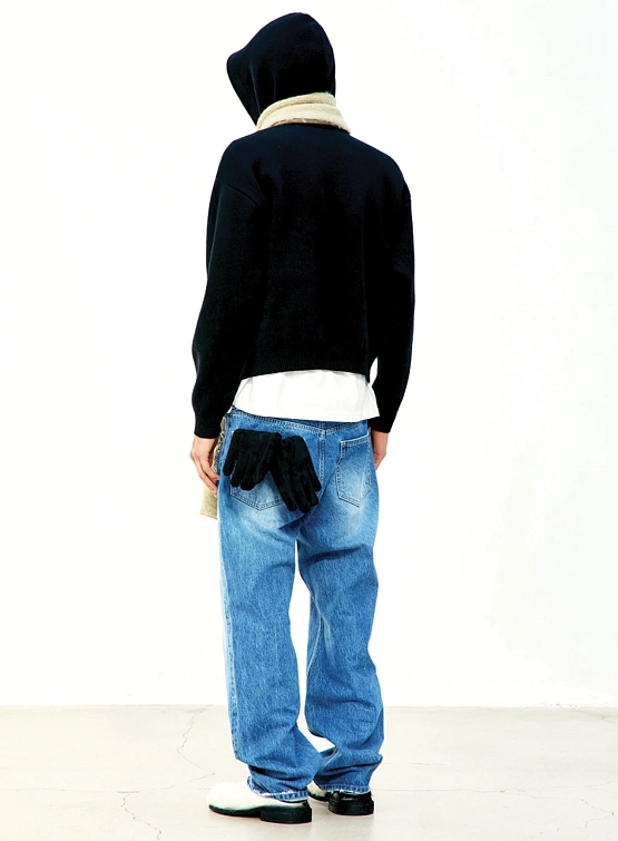 Зип-худи COOR Double Face Wool Blend Black