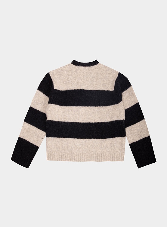 Свитер (di)vision Striped Logo Knit Black/White Stripe