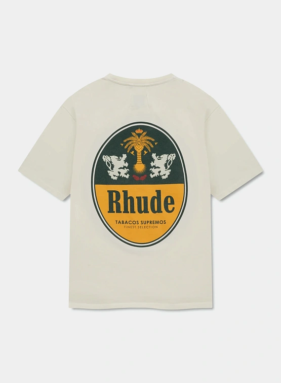 Футболка RHUDE Tabaco Vtg White