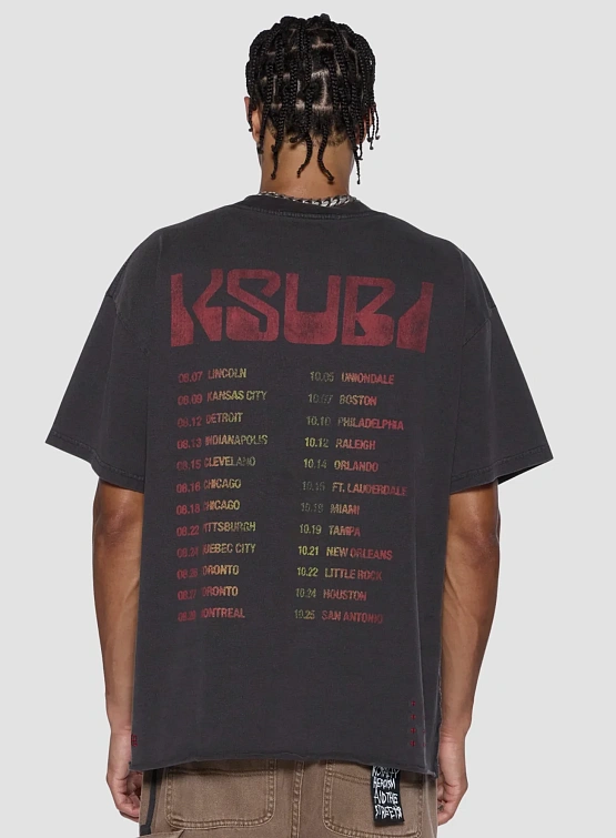 Футболка Ksubi Venom Ekcess Tee Faded Black