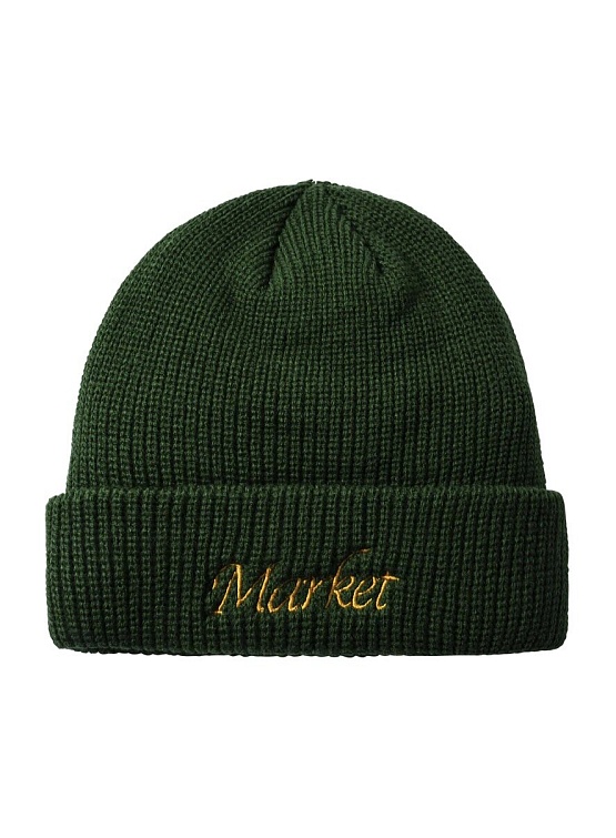 Шапка MARKET Smiley Upside Down Beanie Fern