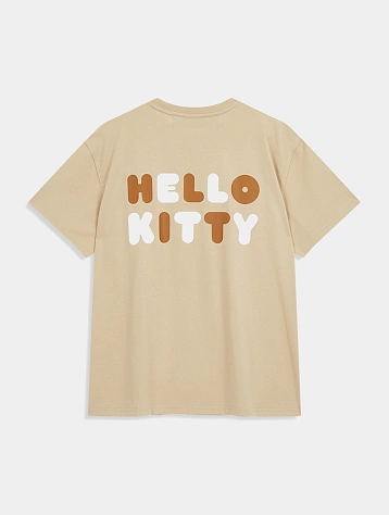 Футболка OPEN YY Hello Kitty x YY T-Shirt Beige