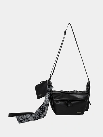 Женская сумка AJOBYAJO Paisley Scarf Cross Bag Black