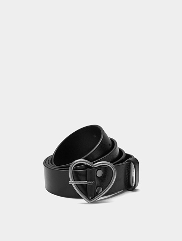 Ремень Martine Rose Heart Belt Black