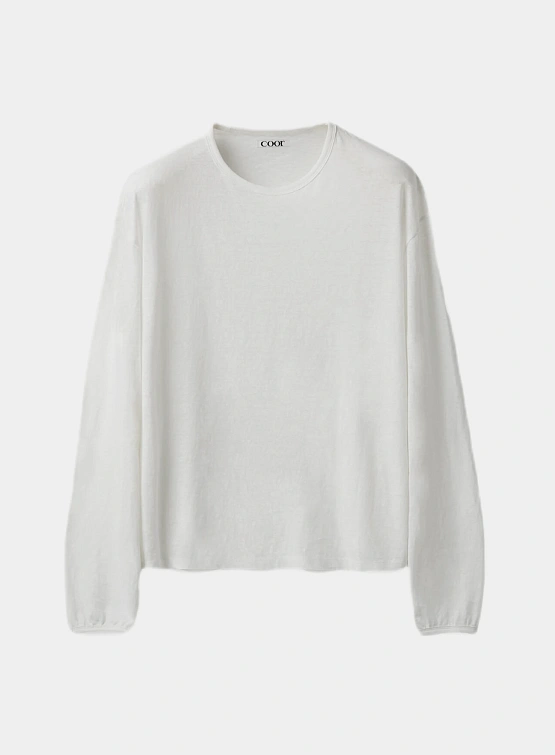 Лонгслив COOR Light Weight White