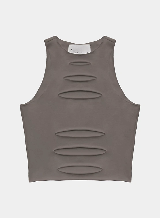 Женский топ XSAI RIPPED TOP 02 Warm Gray