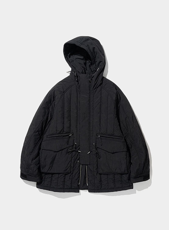 Парка Uniform Bridge Quilting Hooded Parka Black