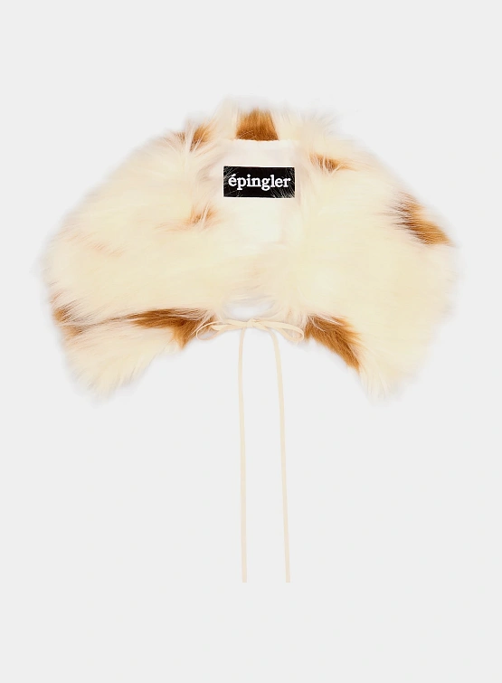 Шарф-воротник EPINGLER Collar Neck Cape Fur Spotted