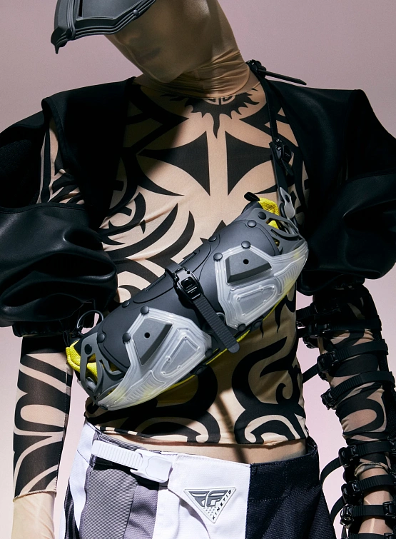 Сумка INNERRAUM Object I70 Satchel Patchwork Black