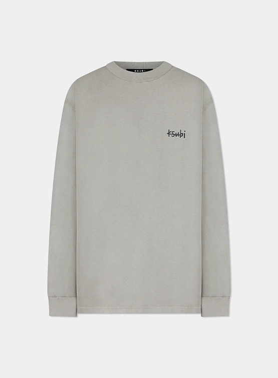 Лонгслив Ksubi All Day Biggie LS Dust Grey