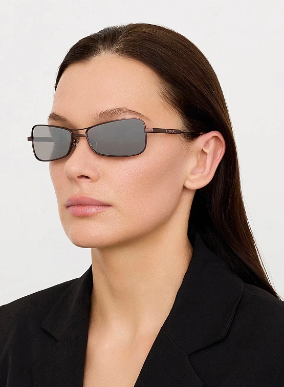 Очки JACQUEMUS Statzione Matt Brown