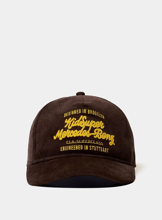 Кепка KidSuper x Mercedes-Benz Chainstitch Brown