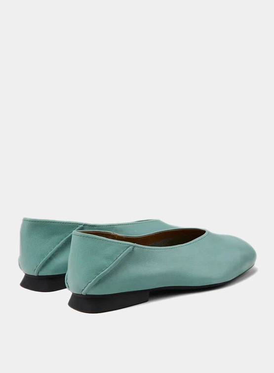 Женские балетки Camper Casi Myra Leather Pumps Green