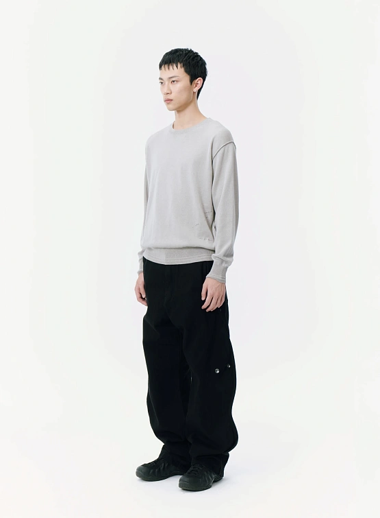 Джемпер SAN SAN GEAR Scale Rib Oatmeal