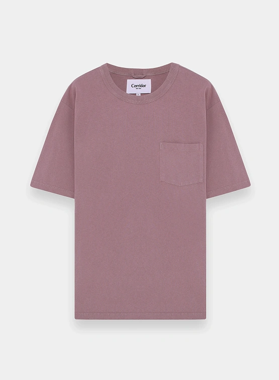 Футболка Corridor Garment Dye Tee Purple