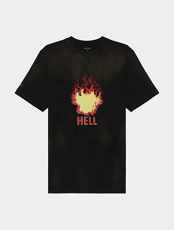 Футболка Botter Hell T-Shirt Black Orange