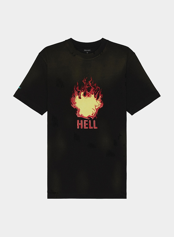 Футболка Botter Hell T-Shirt Black Orange