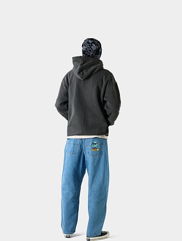Зип-худи Butter Goods Fabric Applique Washed Ink