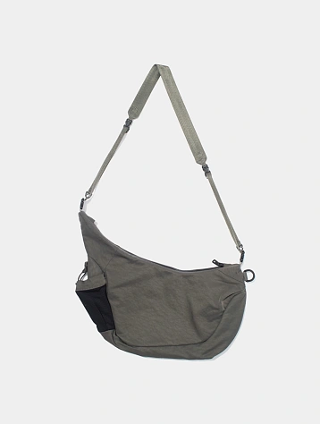 Сумка F/CE. Textured Twill Horn Mini Charcoal