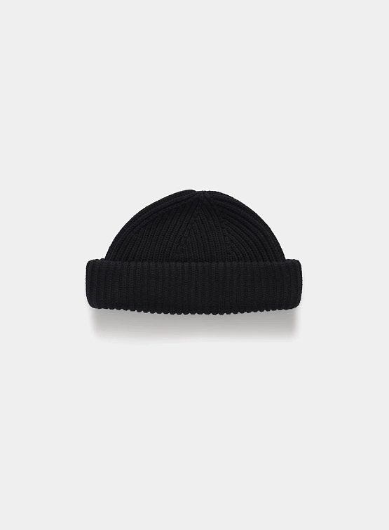 Шапка HAL STUDIOS Ribbed Knit Beanie Black