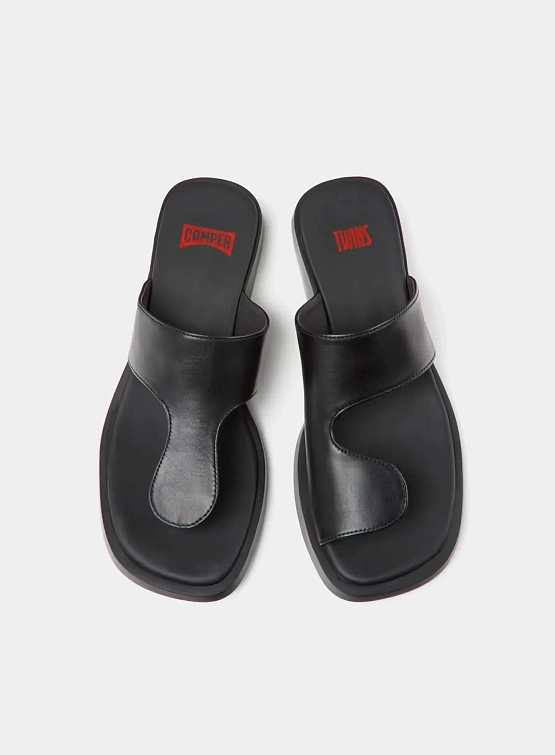 Женские сандалии Camper Twins Leather Black