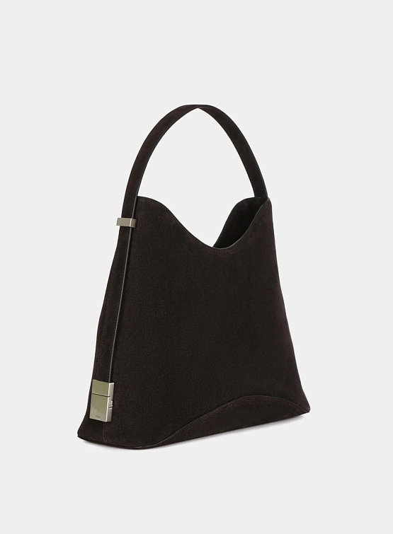 Сумка OSOI Egg Hobo Suede Mocha