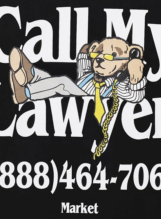 Футболка MARKET Better Call Bear T-Shirt Earth