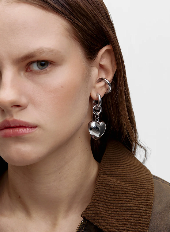 Серьги OMUT Solo Heart