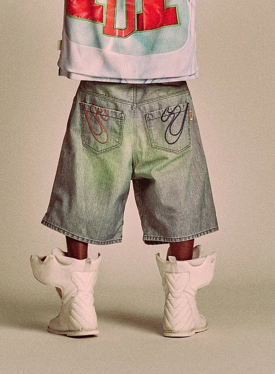 Шорты PDF Knee Short Blue Green