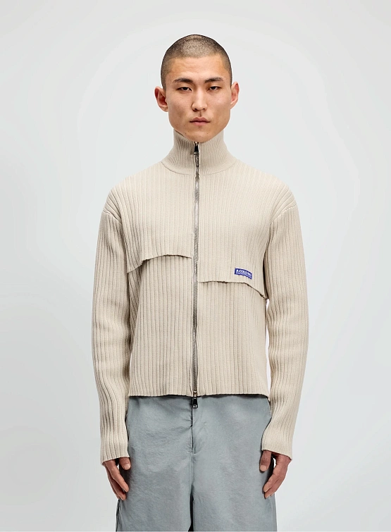 Кардиган A-COLD-WALL* Panel Knit Beige