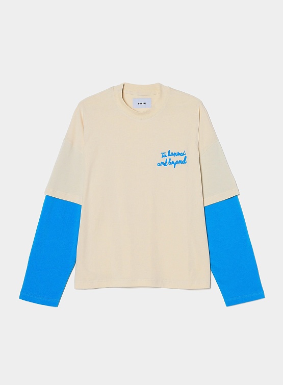 Лонгслив BONSAI Baseball Longsleeve Ivorya