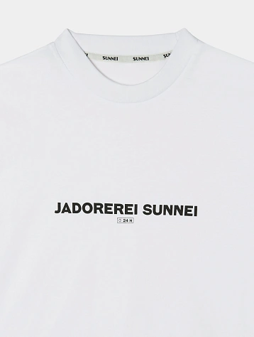 Футболка Sunnei J'adorerei Sunnei Ri-Edition White