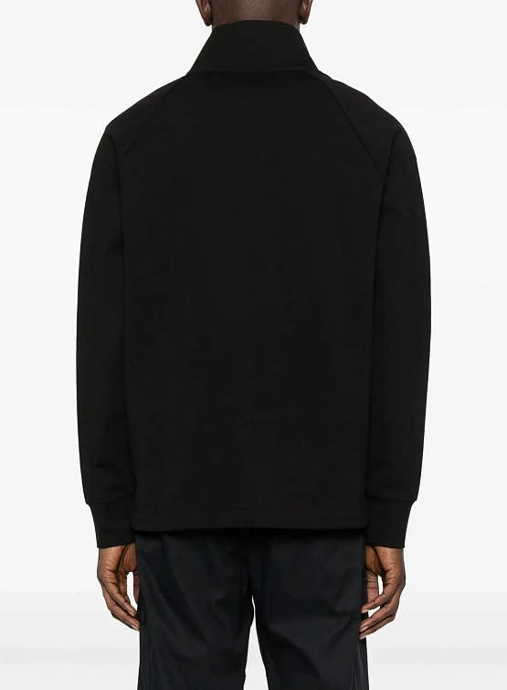 Халф-зип C.P. Company Diagonal Raised Black