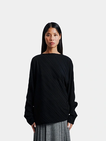 Женский топ OPEN YY Pleats Top Black