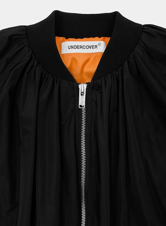 Женский бомбер UNDERCOVER Taffeta Drape MA-1 Black