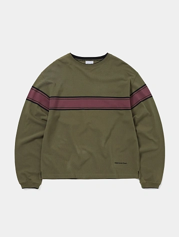 Лонгслив thisisneverthat PK Line L/S Olive