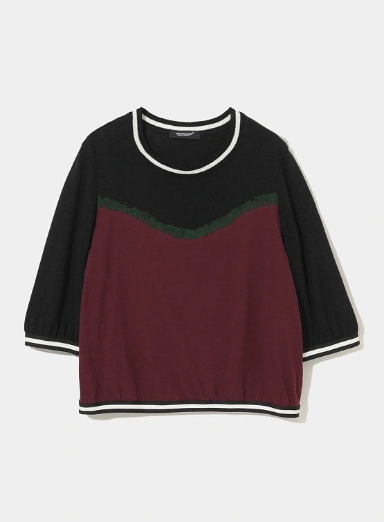 Женский пуловер UNDERCOVER Crew Neck T-Shirt Black