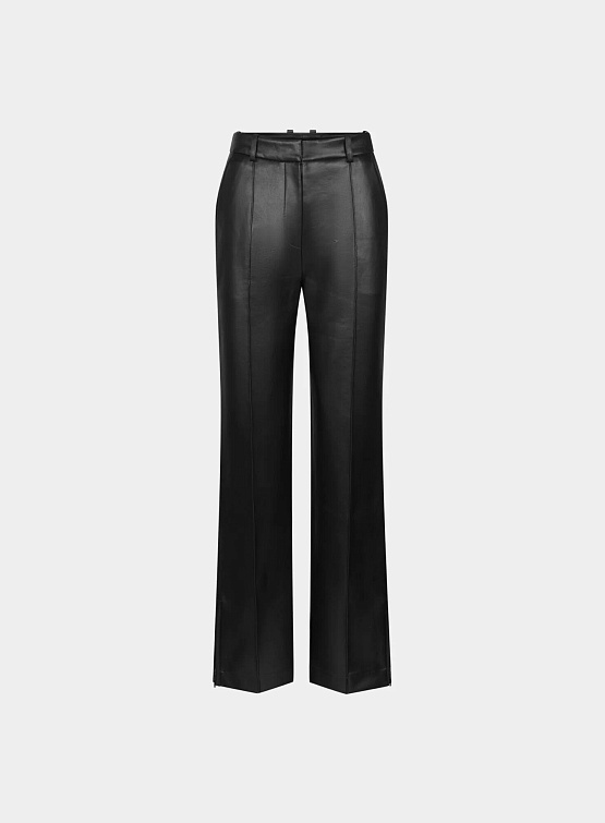 Женские брюки Han Kjøbenhavn Faux Leather Trousers Black