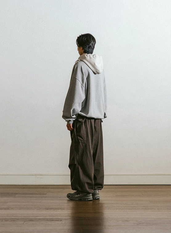 Брюки ANGLAN Jungle Cargo Balloon Dark Brown