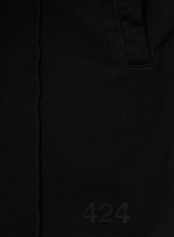 Шорты 424 Tonal Embroidery Black