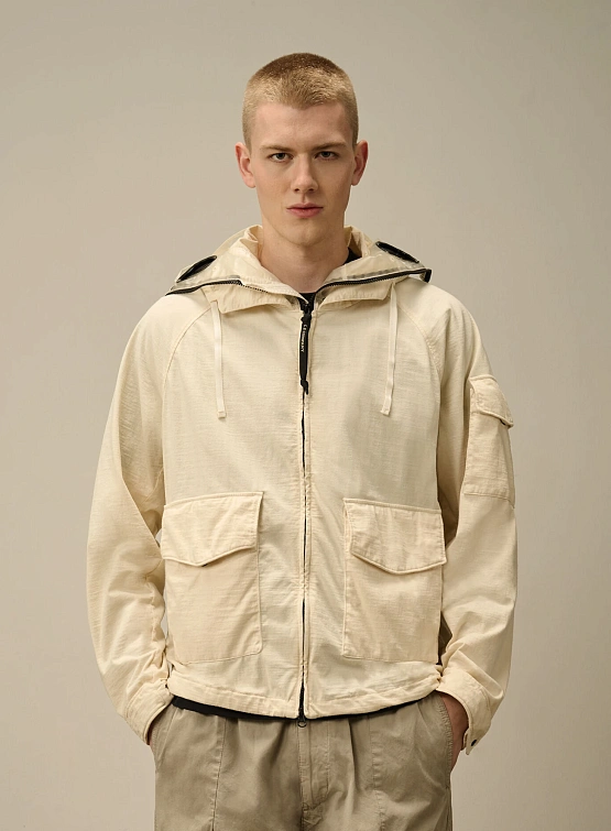 Ветровка C.P. Company Knitted Nylon Jersey Explorer Pistachio Shell