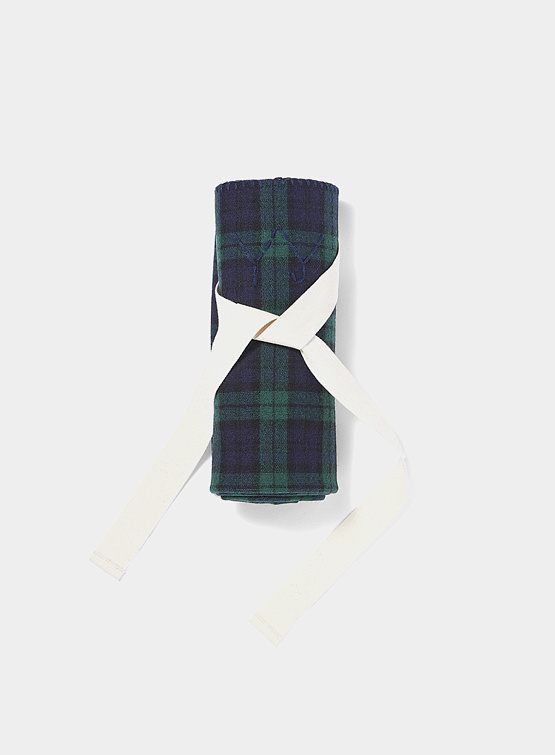 Шарф-накидка OPEN YY Multi-Way Tartan Blanket Green