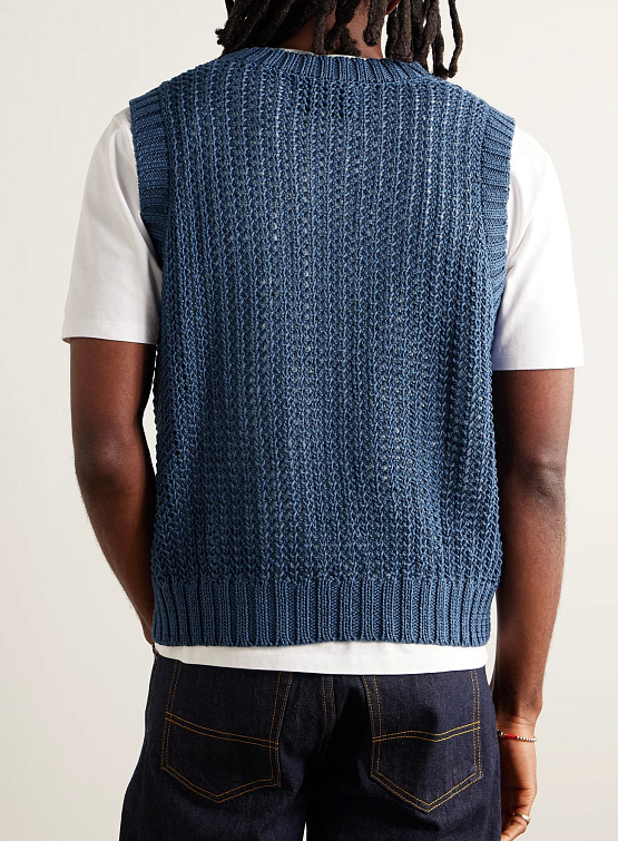 Жилет Corridor Mercerized Vest Blue