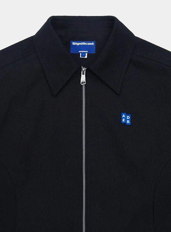 Овершот ADERERROR Sig; BL Tag Jacket 01 Black