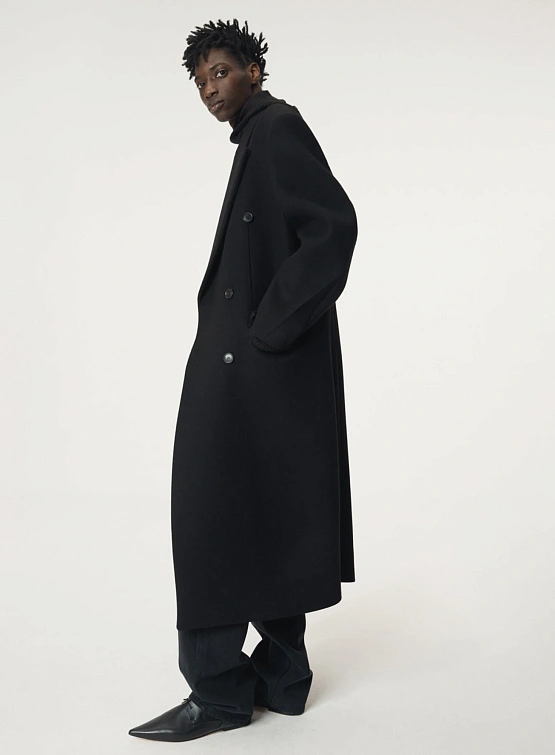 Пальто Recto Classic Tailored Double Breasted Black